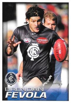 2005 Select Herald Sun AFL #28 Brendan Fevola Front